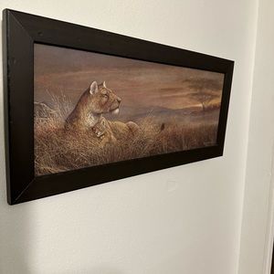 Framed portrait